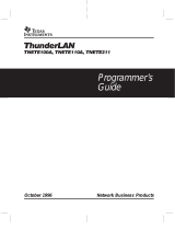 Texas Instruments TNETE211 User manual