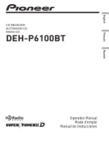 Pioneer DEH-P6100BT User manual