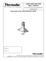 Thermador HNW User manual