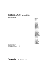 Thermador M271 User manual