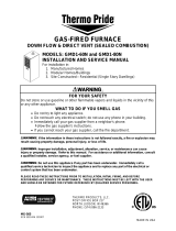 Thermo Products GDM1-80N User manual