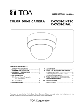 TOA Electronics C-CV24-2 NTSC User manual
