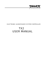 TOA Electronics TX2 User manual