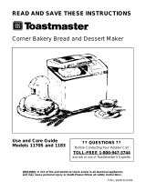 Toastmaster 1170S User manual