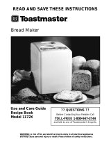 Toastmaster 1172X User manual