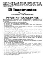 Toastmaster b1030 User manual