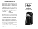 Toastmaster MEFB6WCAN User manual