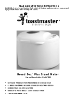Toastmaster tbr2 User manual