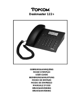 Topcom deskmaster 122plus User manual