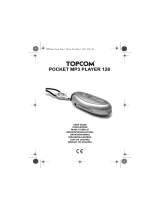 Topcom pocket mp3 Owner's manual