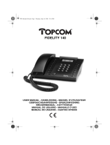 Topcom fidelity 142 User manual