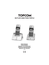 Topcom butler 2900 Owner's manual