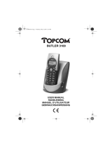 Topcom butler 3100 User manual