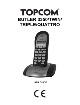 Topcom Butler 3350 User manual
