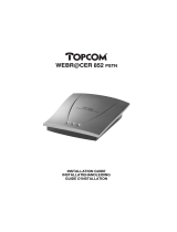 Topcom 852 PSTN User manual
