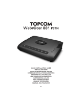 Topcom 881 PSTN User manual
