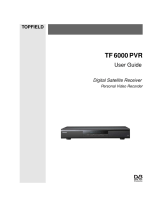 Topfield TF 6000 PVR User manual