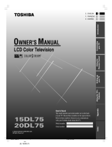 Toshiba 15DL75 User manual