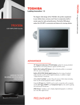 Toshiba 19LV506 User manual