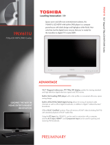 Toshiba 19LV611U User manual