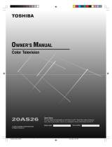 Toshiba 20AS26 User manual