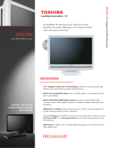 Toshiba 22LV506 User manual
