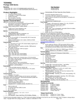 Toshiba 3500 Series User manual