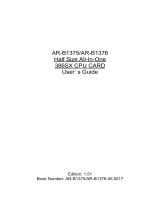 Acrosser Technology AR-B1375 User manual