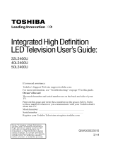 Toshiba 40L2400U User manual