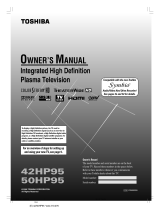 Toshiba 42HP95 User manual