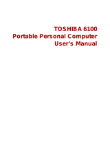 Toshiba 6100 User manual