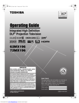 Toshiba 62MX196 User manual