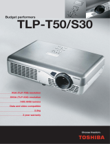 Toshiba TLP-T50 User manual