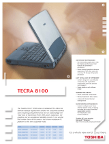 Toshiba 8100 User manual