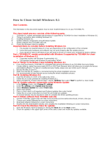 Toshiba 8.1 User manual