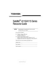 Toshiba A115 User manual