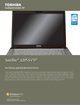 Toshiba A205-S4707 User manual