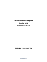 Toshiba A350 User manual