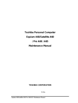 Toshiba a65 User manual