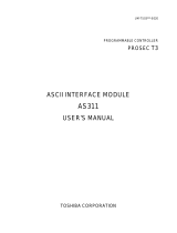 Toshiba AS311 User manual