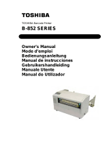 Toshiba B-852 User manual