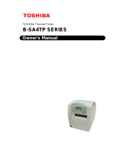 Toshiba B-SA4TP SERIES User manual