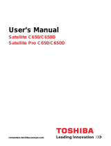 Toshiba C650D User manual
