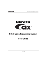 Toshiba CIX40 User manual