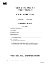 Toshiba CS3330BLI User manual