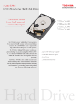 Toshiba DT01ACA050 User manual