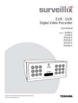Toshiba EVR64-X User manual