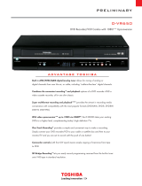 Toshiba D-VR650 User manual