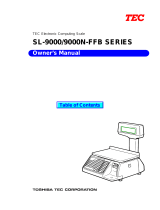 Toshiba SL-9000N-FFB User manual