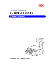 Toshiba SL-9000-LSB User manual